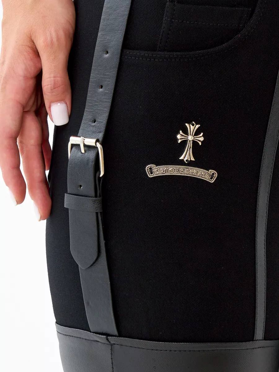 Eco-leather leggings