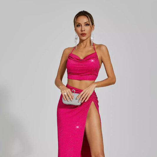 Pink sparkling set