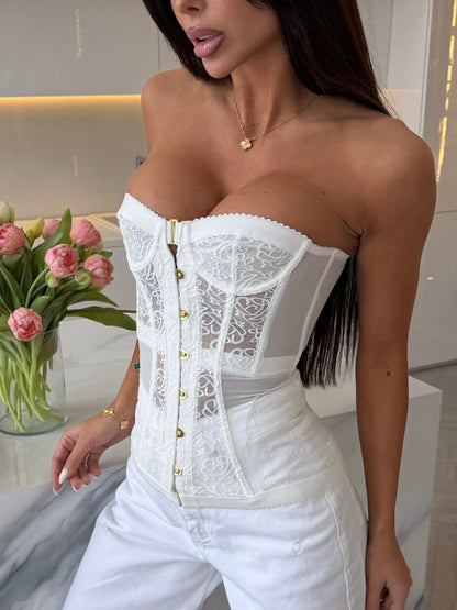 White corset