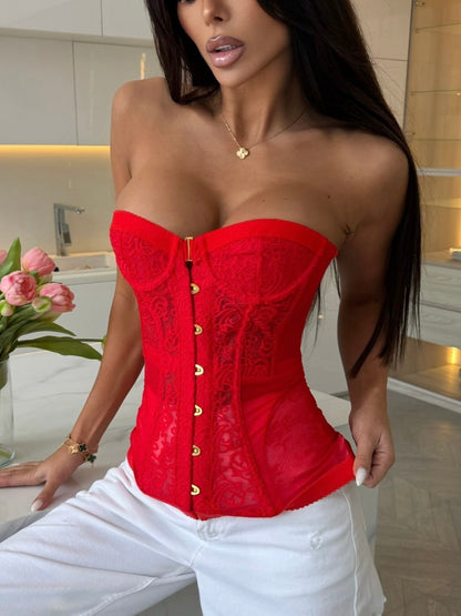 Red corset