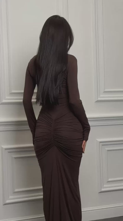 Timeless Elegance in Chocolate Brown
